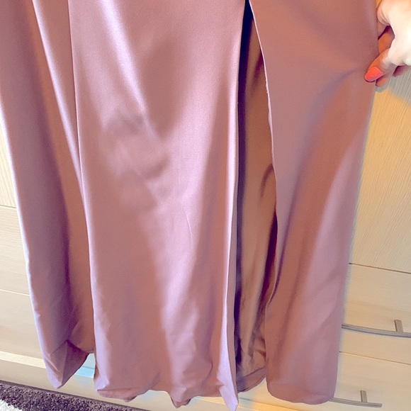 BRIDESMAID DRESS AMSALE- Eden style in Mauve - Picture 3 of 6